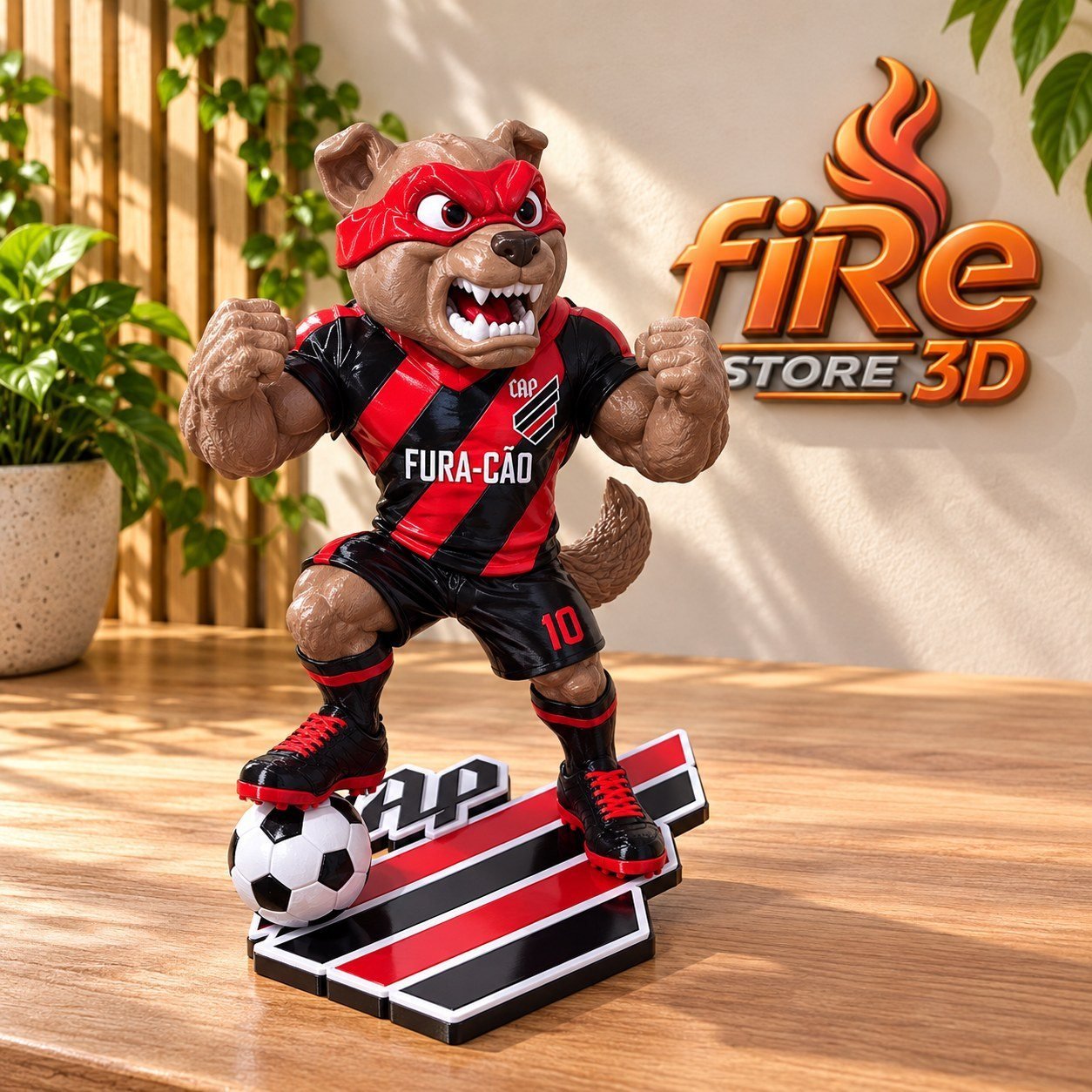 Mascote Fura-Cão — Athletico Paranaense