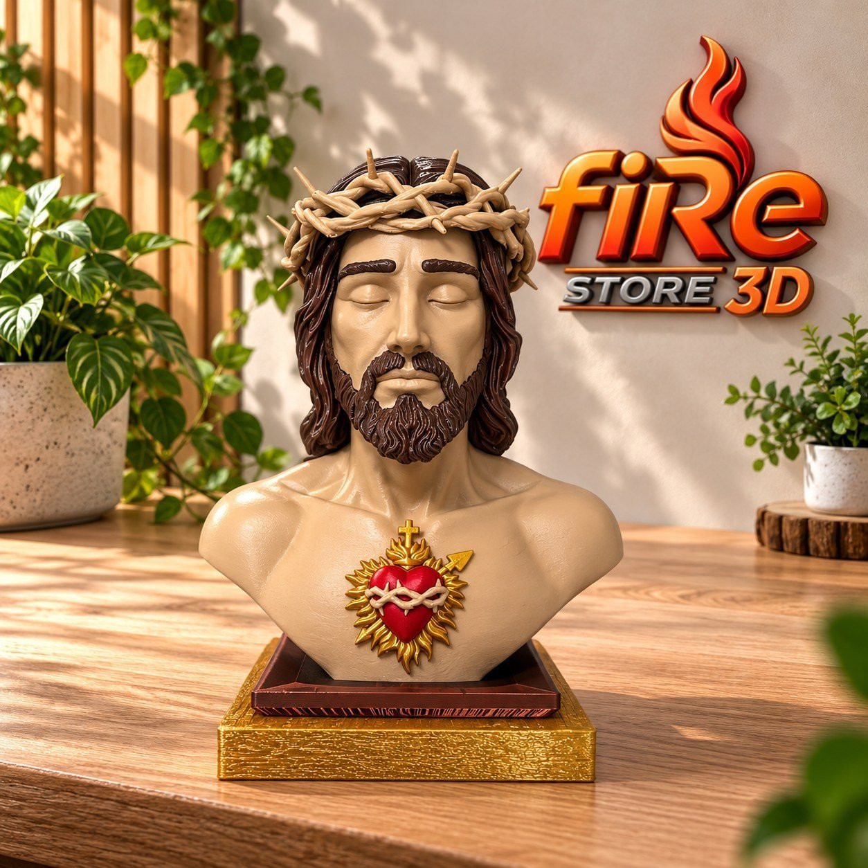 Busto do Sagrado Coração de Jesus